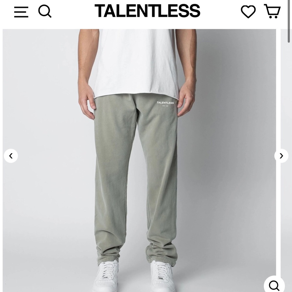 Talentless unisex straight leg sweatpants